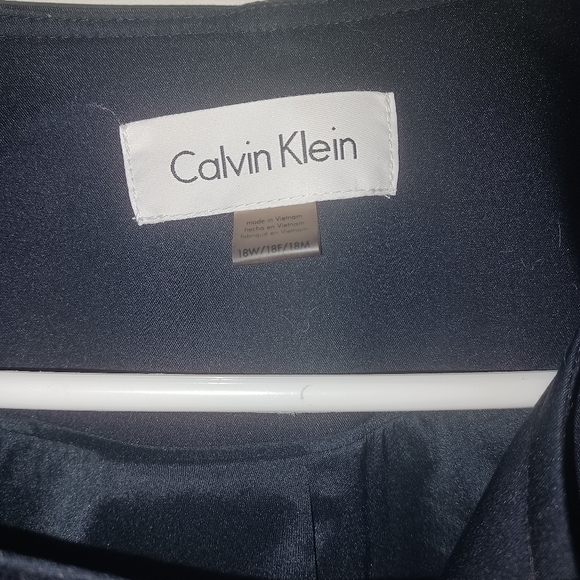 Women Calvin Klein Double Zipper Jacket Size 18 W - Picture 3 of 6